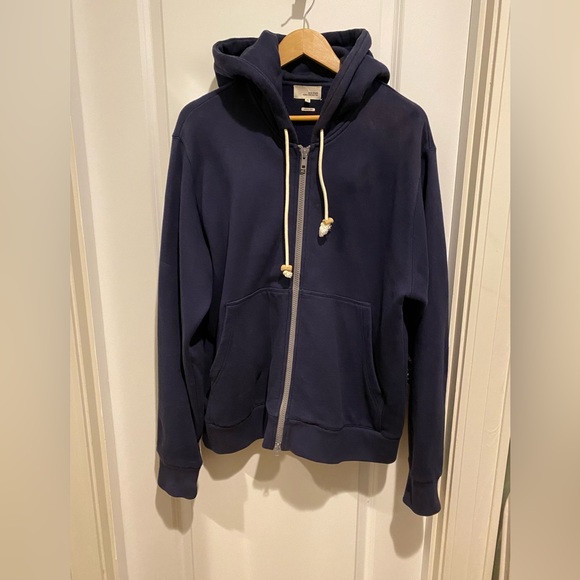 Jack Spade Jackets & Coats Jack Spade Hooded Heavy Weight Zip Up